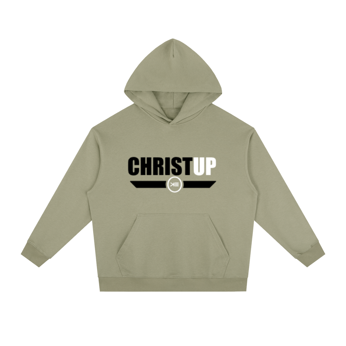 *** Christ Up  Heavyweight Drop-Shoulder Hoodie