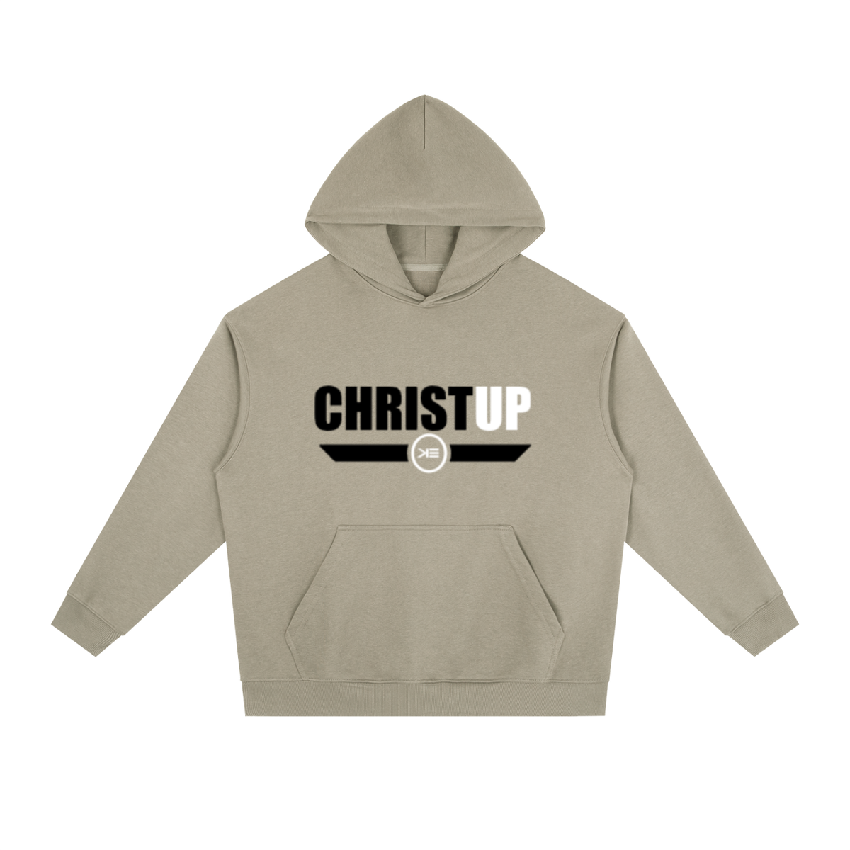 *** Christ Up  Heavyweight Drop-Shoulder Hoodie