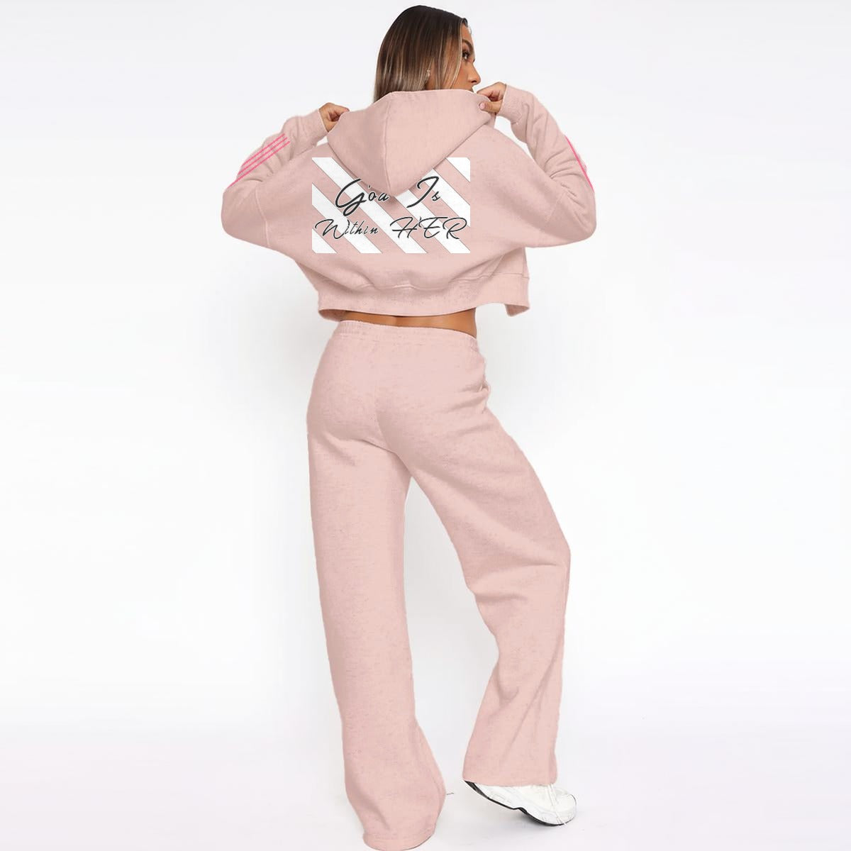 Women’s Tracksuit With Fleece|DTF