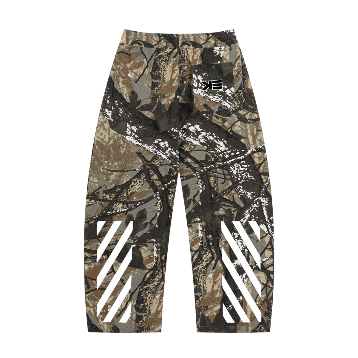 K3 Kingdom of God Camo Barrel Leg Pants