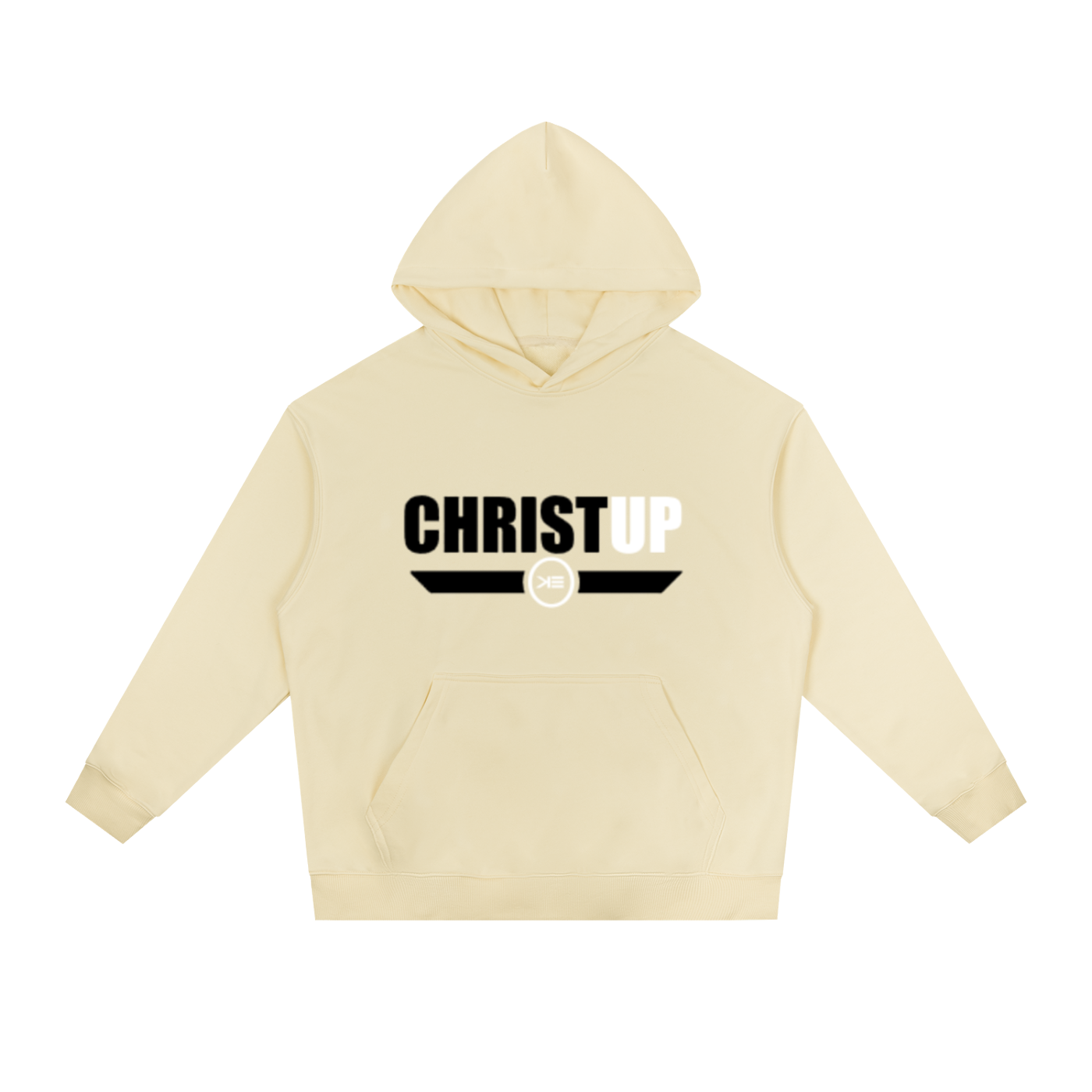 *** Christ Up  Heavyweight Drop-Shoulder Hoodie
