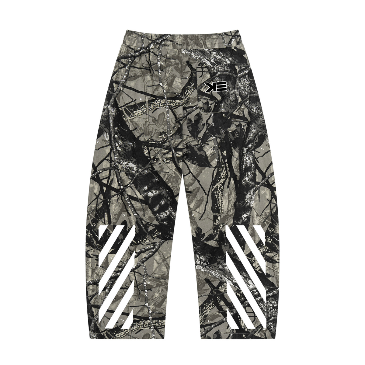K3 Kingdom of God Camo Barrel Leg Pants