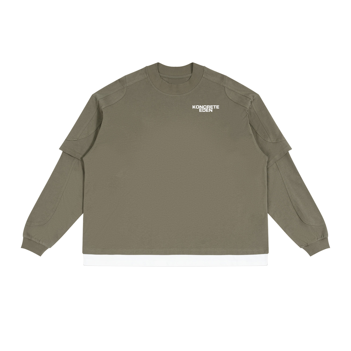 A Legend in my own time Paneled Layer Color Block T-Shirt