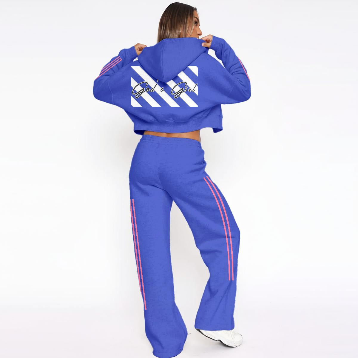 God's Girl Tracksuit With Fleece|DTF