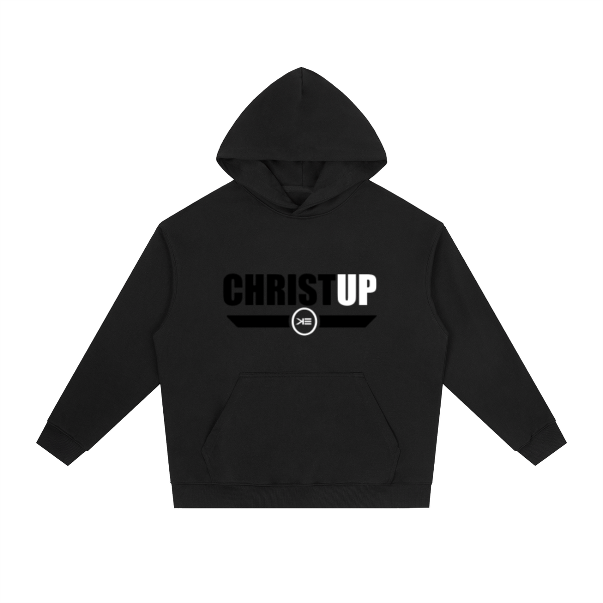 *** Christ Up  Heavyweight Drop-Shoulder Hoodie