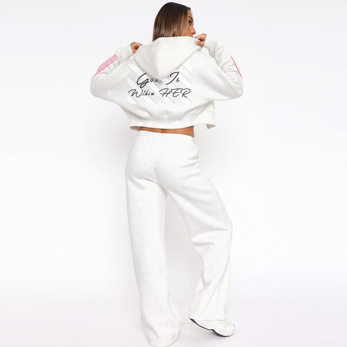 Women’s Tracksuit With Fleece|DTF