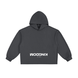 Kingdom of God Heavyweight Oversized Drawstring Hem Hoodie